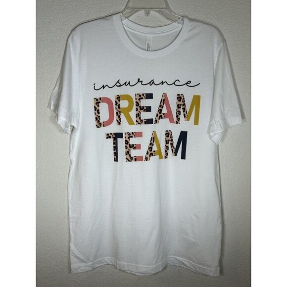 Insurance Shirt Adult Large Leopard Print Insurance Agent Gift Insurance Agency - Picture 1 of 12